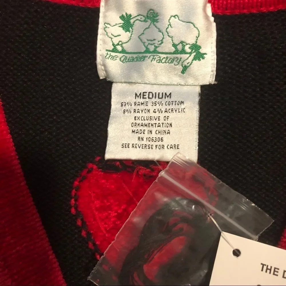 NWT The Quacker Factory whimsical heart cardigan - Picture 4 of 7
